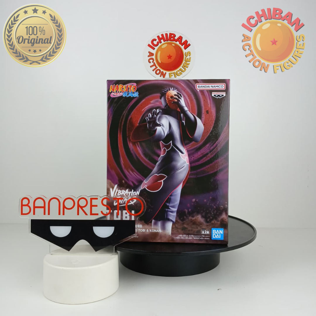 TOBI NARUTO SHIPPUDEN VIBRATION STARS BANPRESTO 100% ORIGINAL