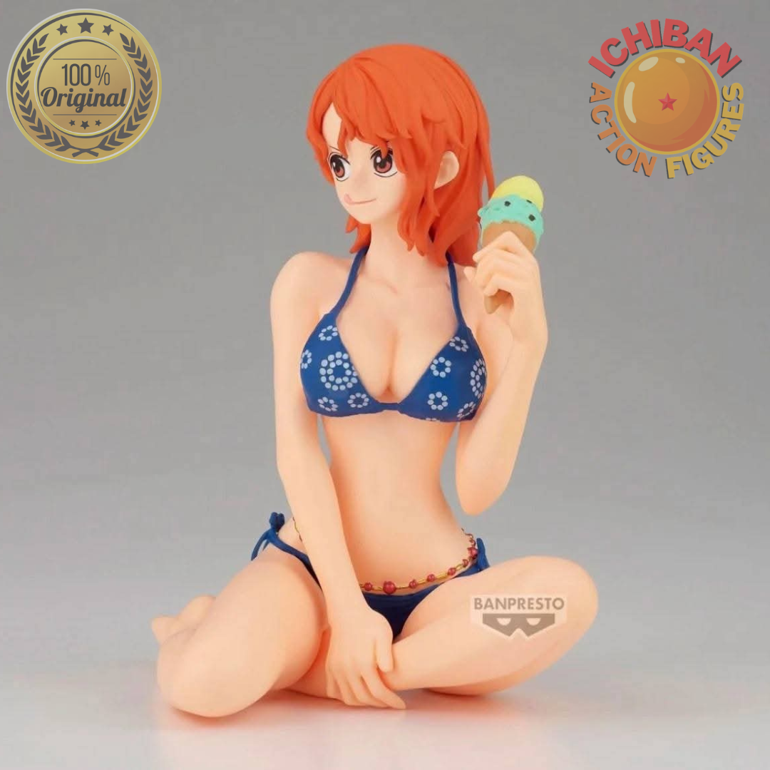 NAMI GLITTER & GLAMOURS ONE PIECE BANPRESTO 100% ORIGINAL LACRADO