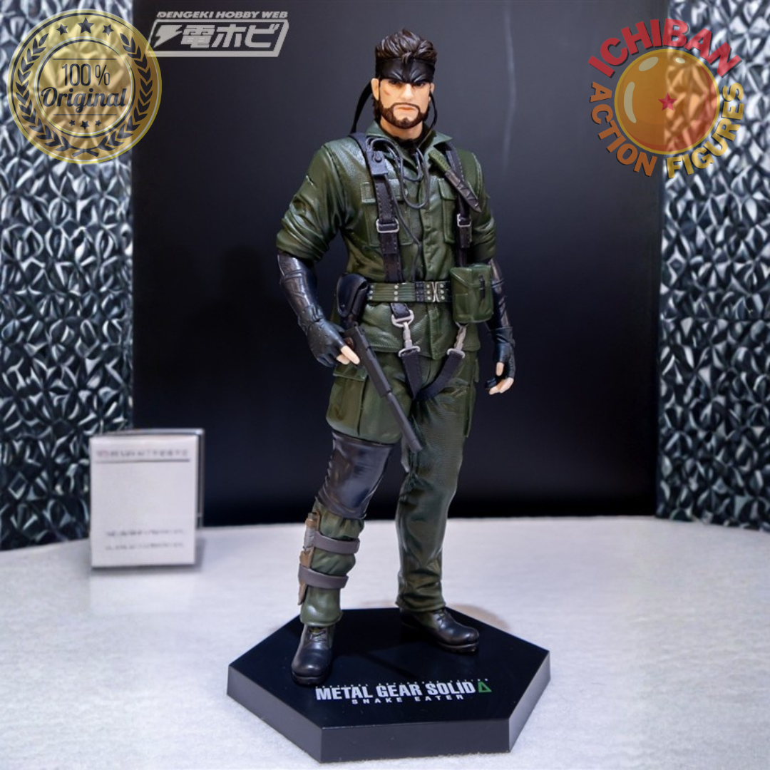 SOLID SNAKE METAL GEAR SOLID: DELTA KONAMI 100% ORIGINAL LACRADO