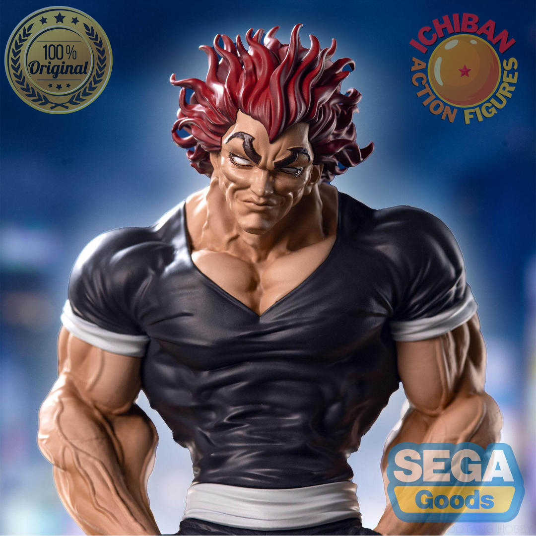 PRÉ-VENDA AGOSTO/2026 - 50%] HANMA YUJIRO BAKI THE CHAMPION SEGA