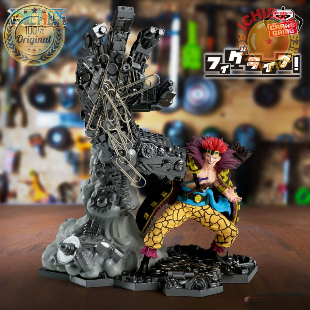 SUPORTE PARA CLIPES EUSTASS KID ONE PIECE BANPRESTO 100% ORIGINAL