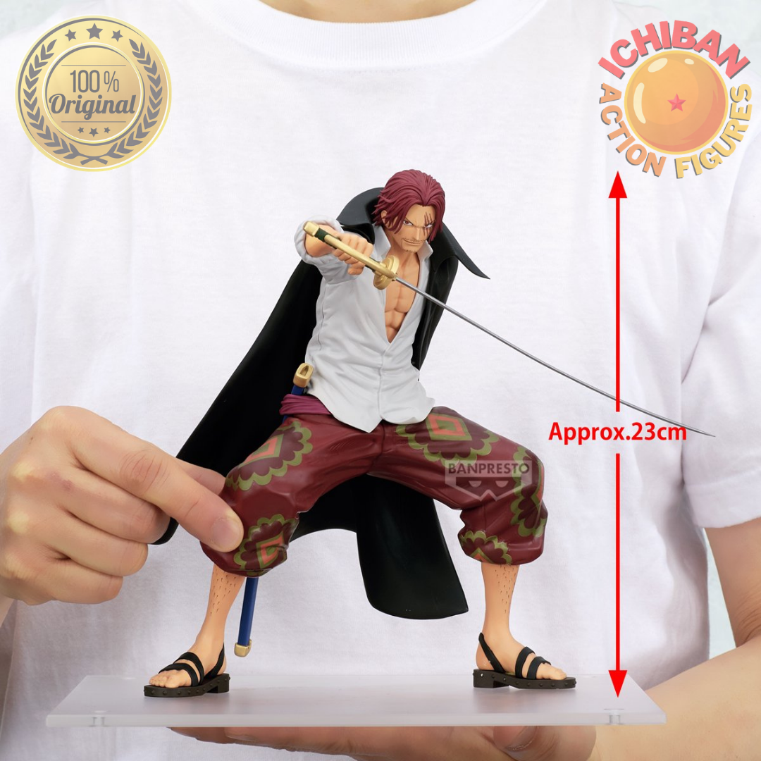 PRÉ-VENDA SETEMBRO/2026 - 50%] SHANKS VER.2 ONE PIECE GRANDISTA