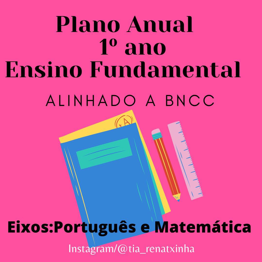 Plano de aula 1º ano