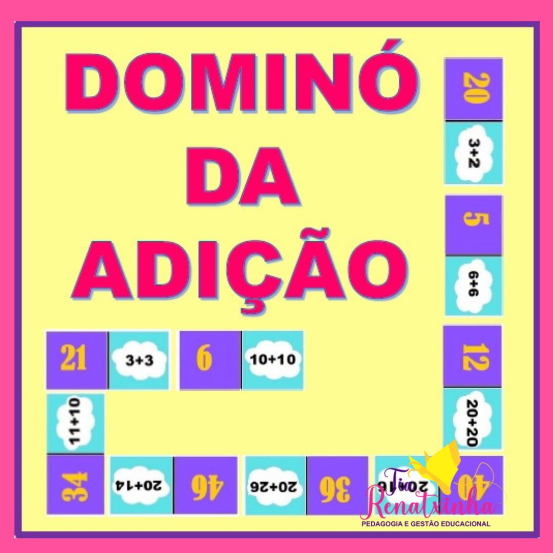 Jogo da Adição - Abre e Fecha - Loja das Profs