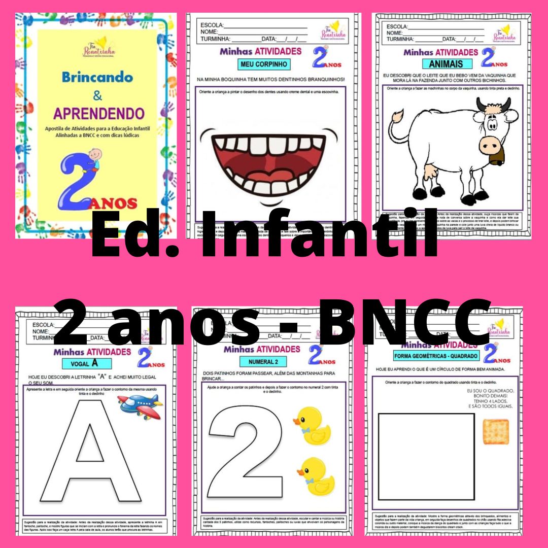 Atividade para educação infantil 3 anos - Página 2 de 2 - Blog Ana