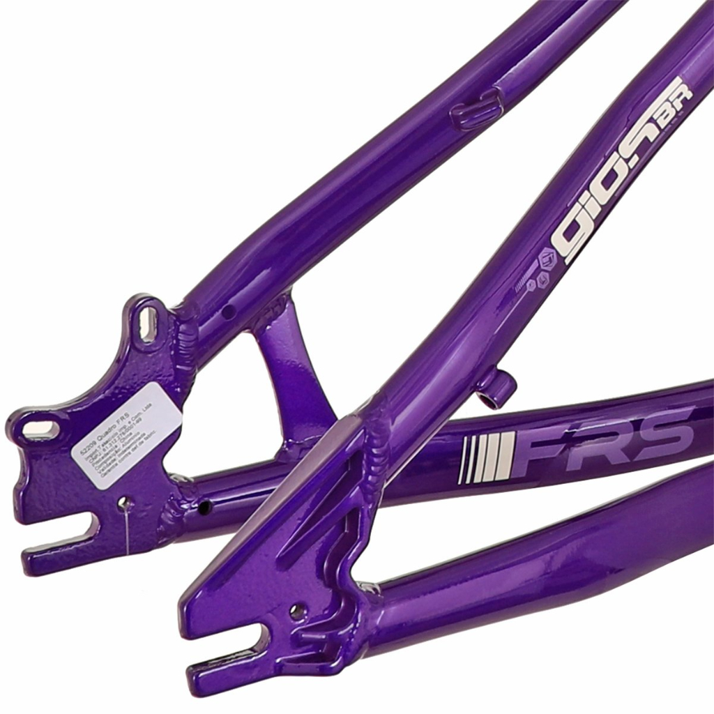 QUADRO GIOSBR FRS BRANCO - ROXO/ROXO - Torino Bikes