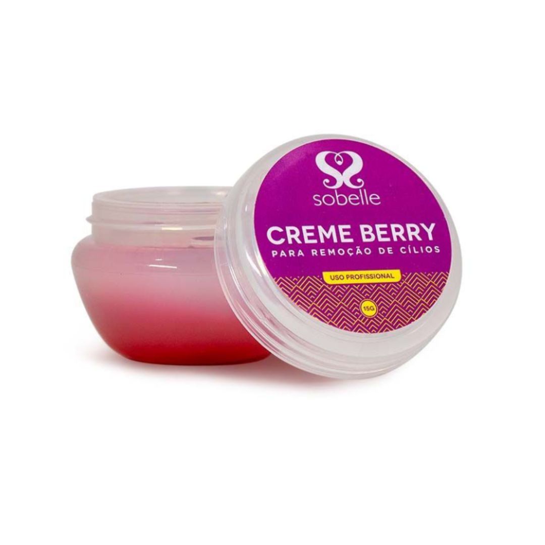 Creme Berry Para Remoção de Cílios Sobelle 15g - I Love Cosmetics