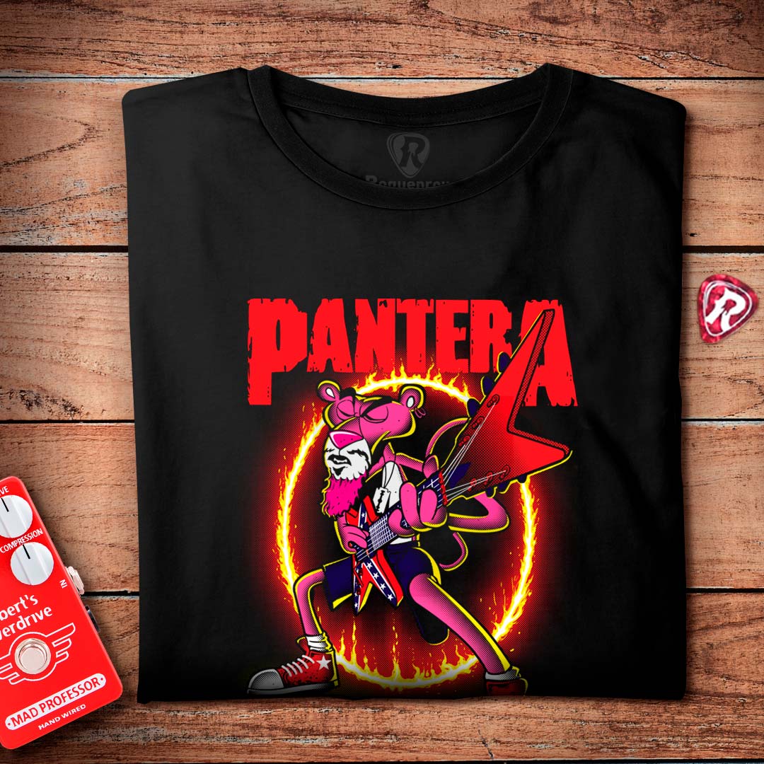 Camiseta Pantera Cor de Rosa 2.0 Premium |100% Algodão - Roquenrou ...