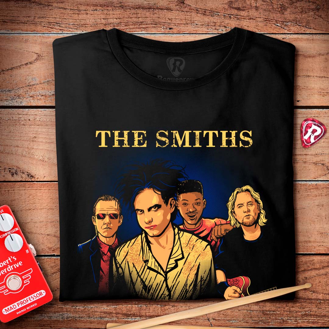 Camiseta Rock The Smiths Preta | 100% Algodão - Roquenrou