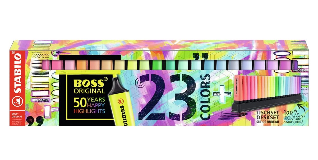 Paleta de color - Stabilo Boss Pastel