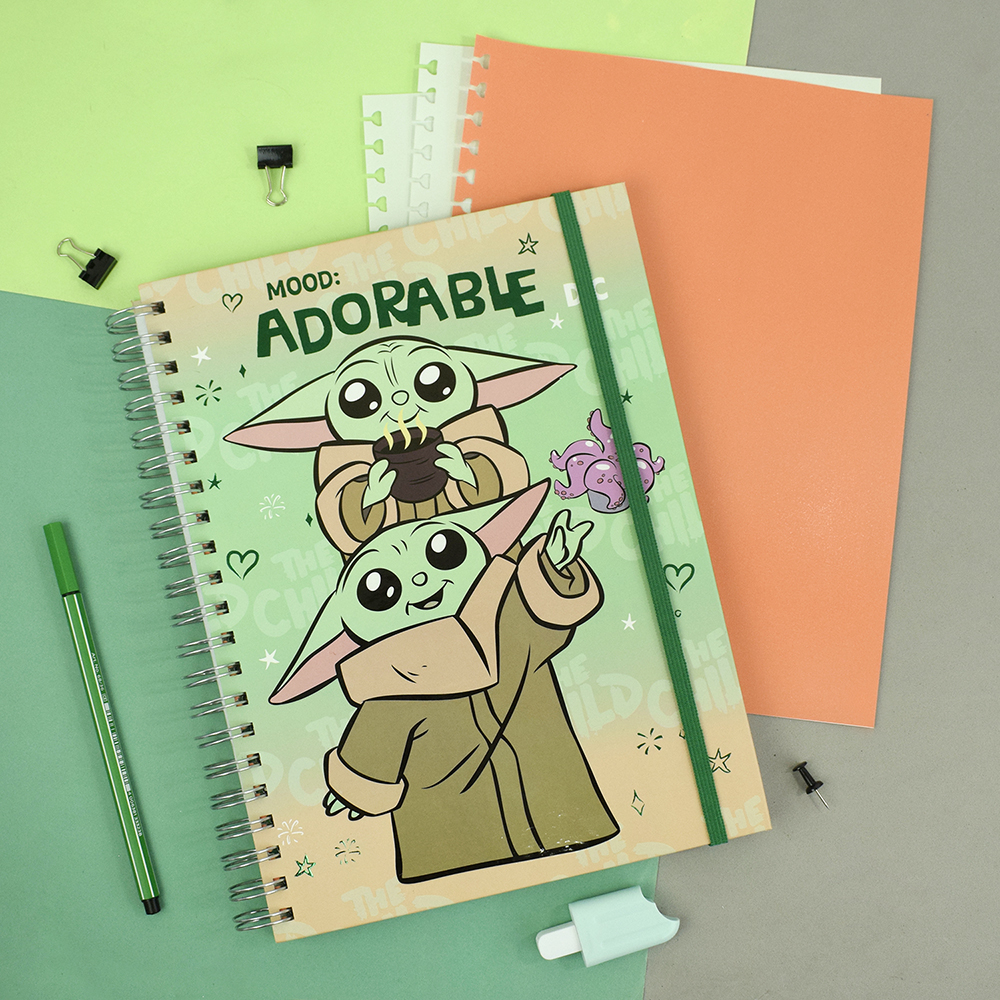 Adesivo Para Notebook Star Wars Baby Yoda