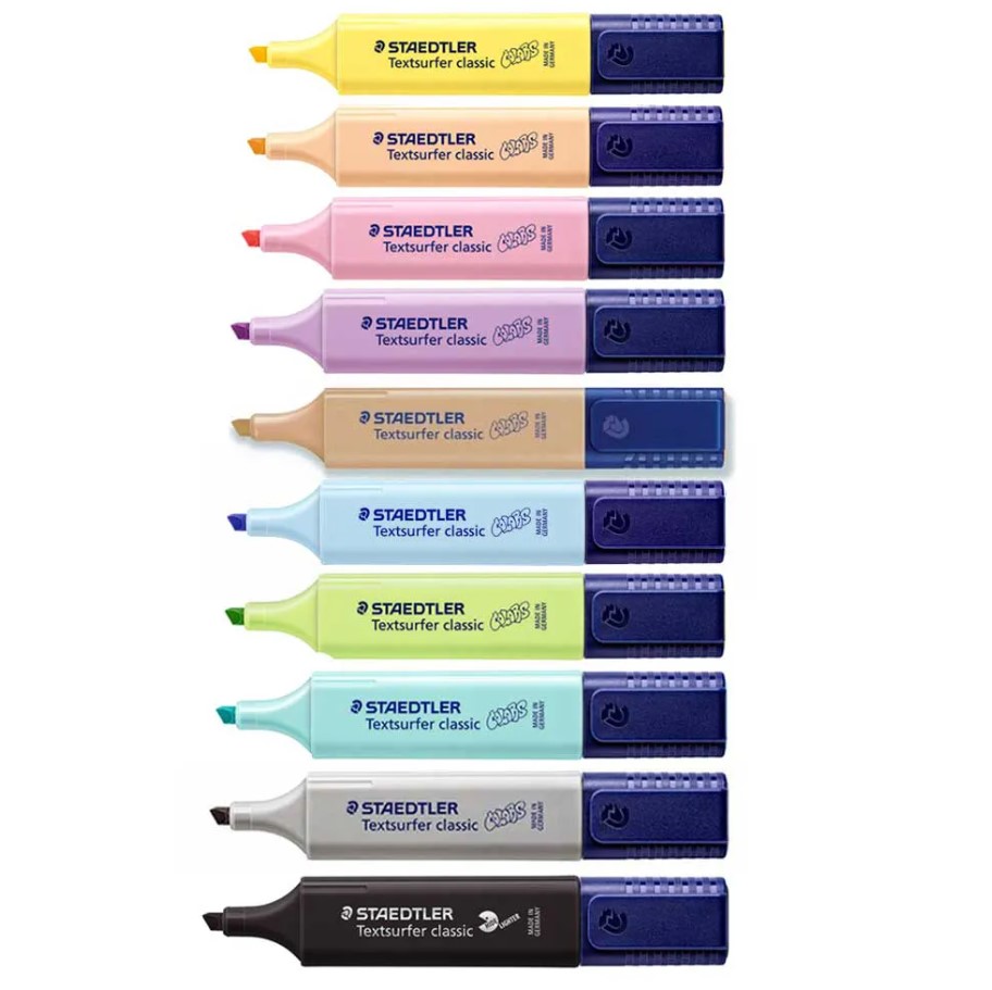 Set De Marcadores Fluorescentes Staedtler Textsurfer Classic Pastel &  Vintage Pa