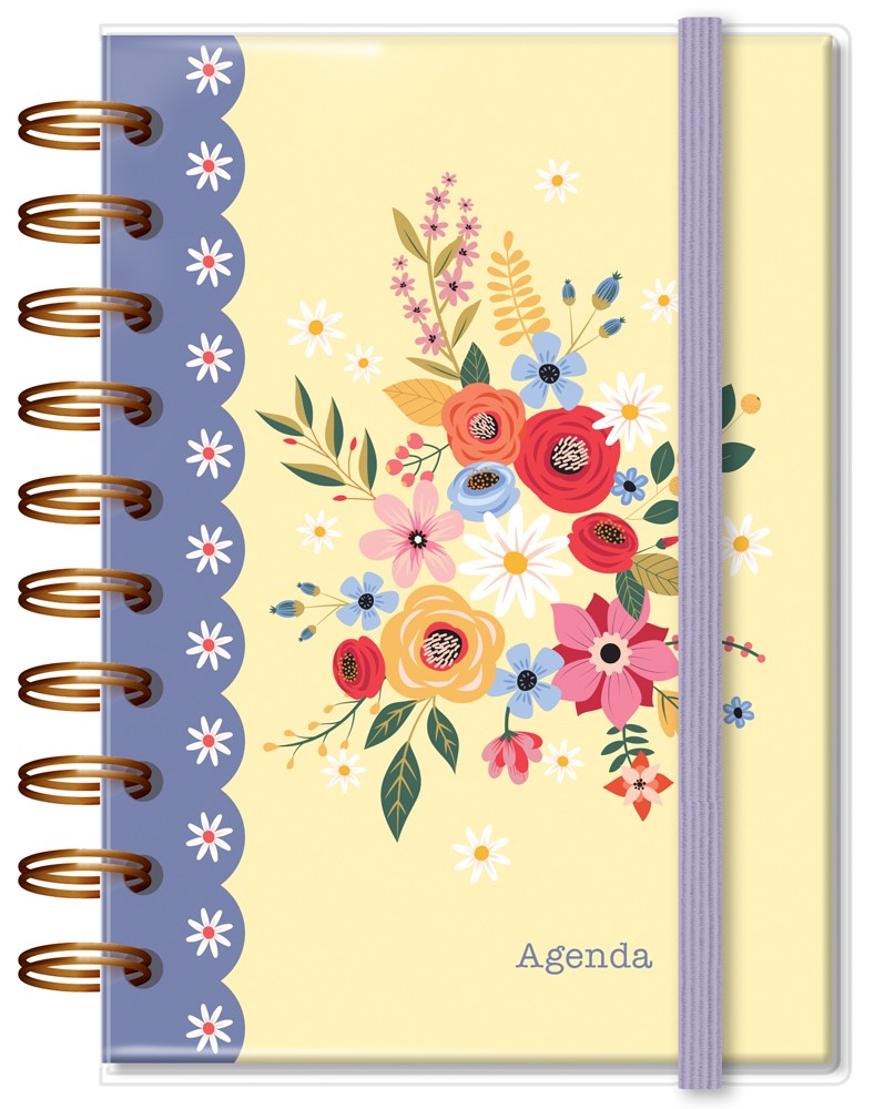 AGENDA PERMAMENTE GRANDE, KAWAII COOL, PAPERCOLLOR