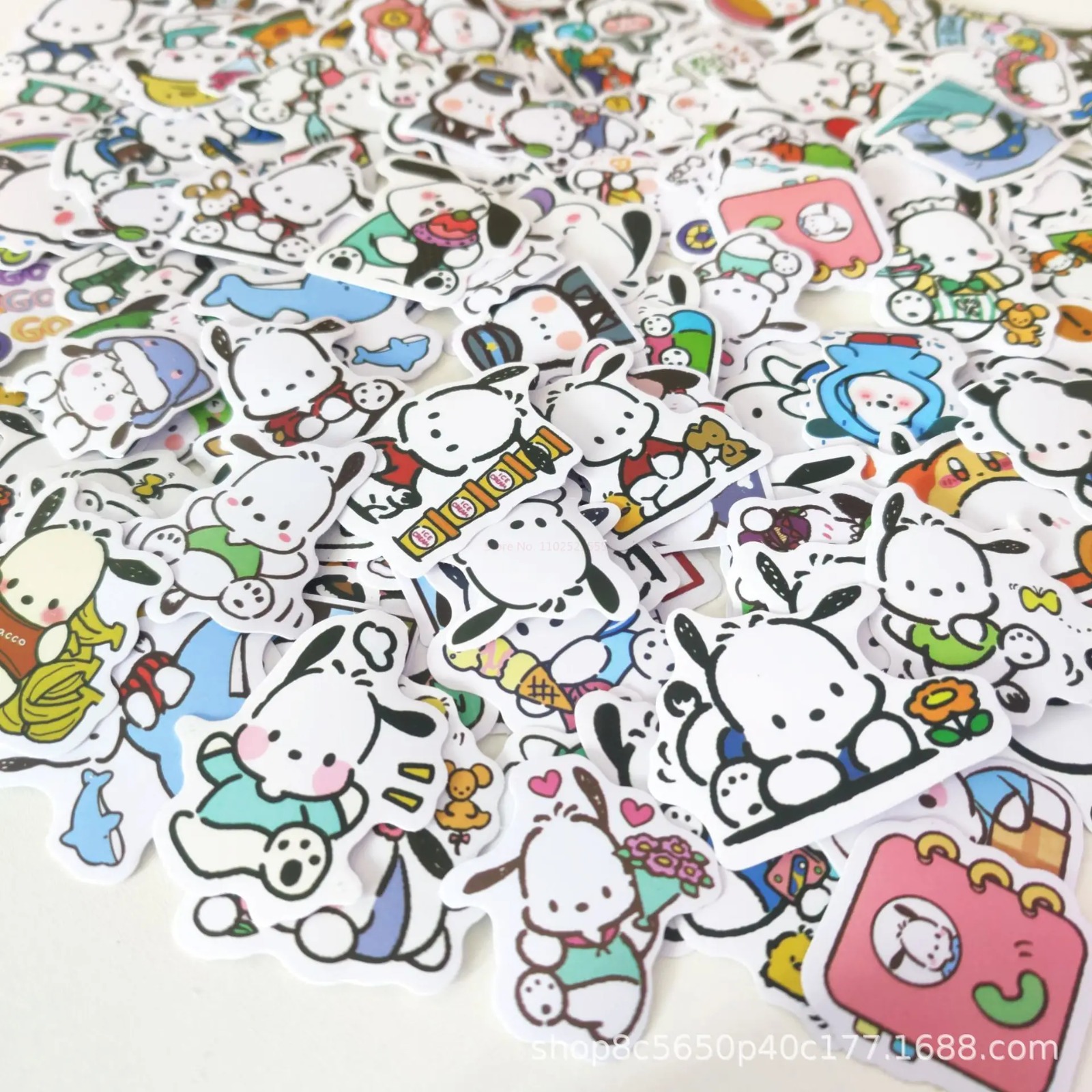 Compra online de Adesivos para colorir de rolo de personagens Sanrio 2