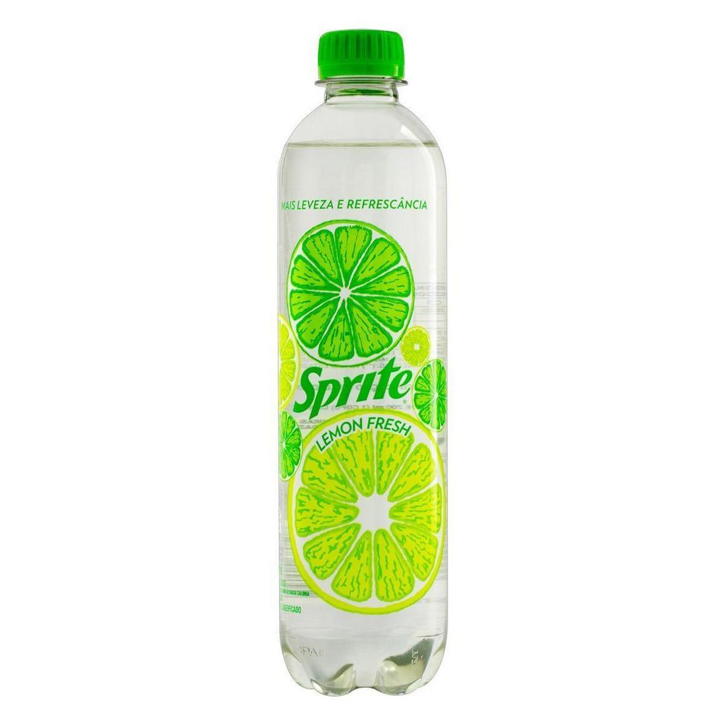Água Gaseficada SPRITE LEMON FRESH - 500mL - Santa Cruz Doces ...