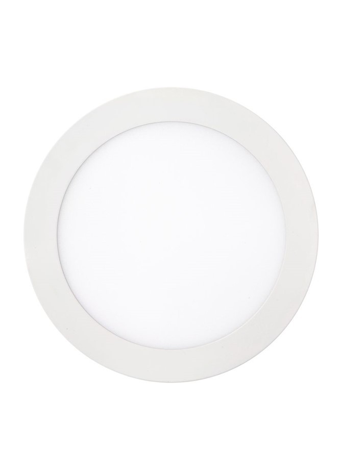 Luminaria Led Kian Sobrepor Redonda 24W Biv Slim (Luz Bco) Tocco