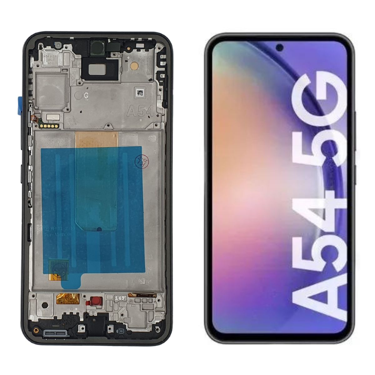 FRONTAL A54 - COM ARO OLED (ORIGINAL RETIRADA) - SAMSUNG