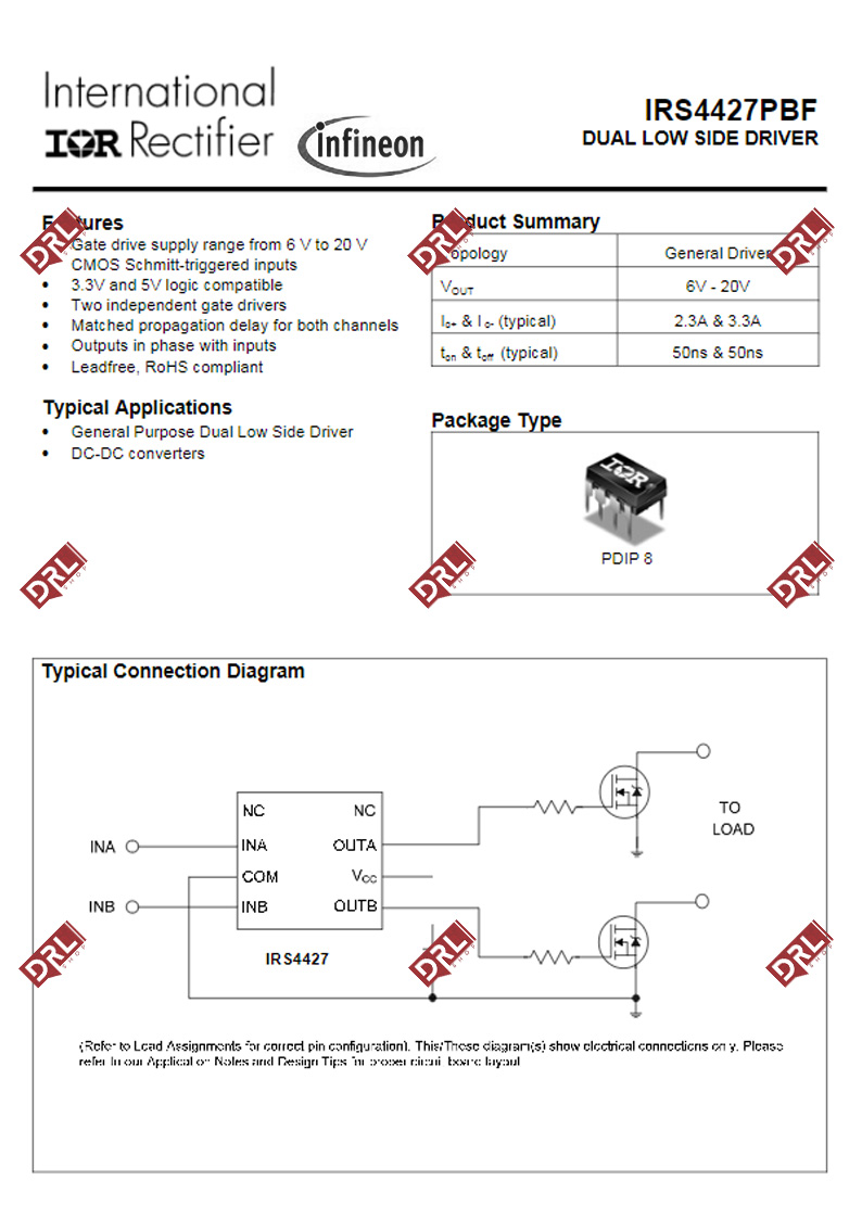 S4427 = Ir4427 =irs4427 Dip 100% Original Usina Jfa ...