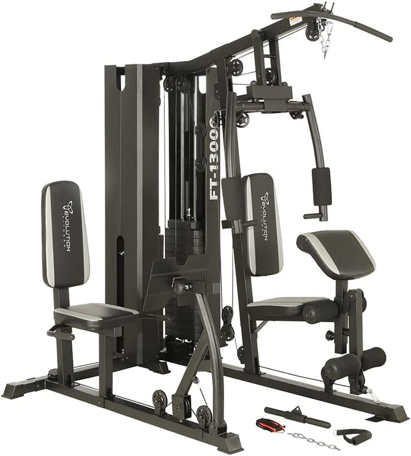 Multi Estação de Musculação FT 13000 com Leg Press Evolution (Cód.5390) -  TF Store