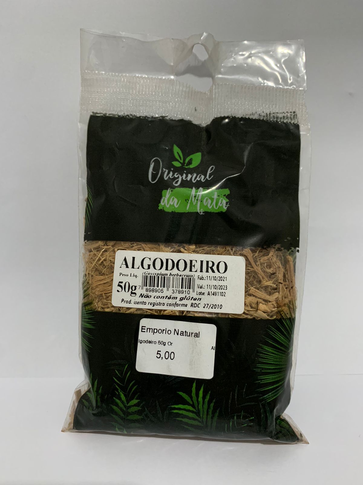 Algodoeiro 50g Original da Mata Loja do Emp rio Natural Loja