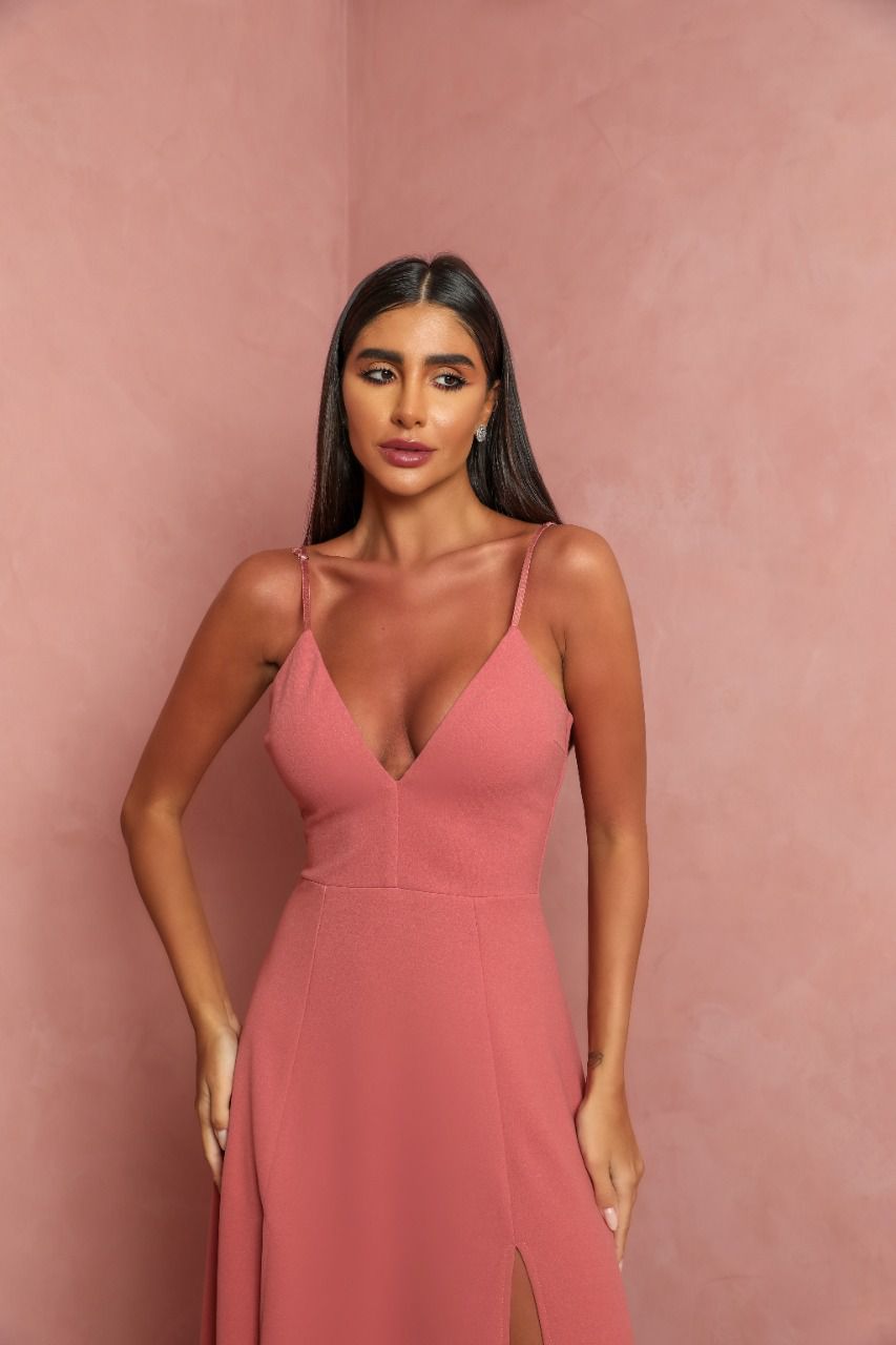 Vestido Longo Ibiza Nude Labonna