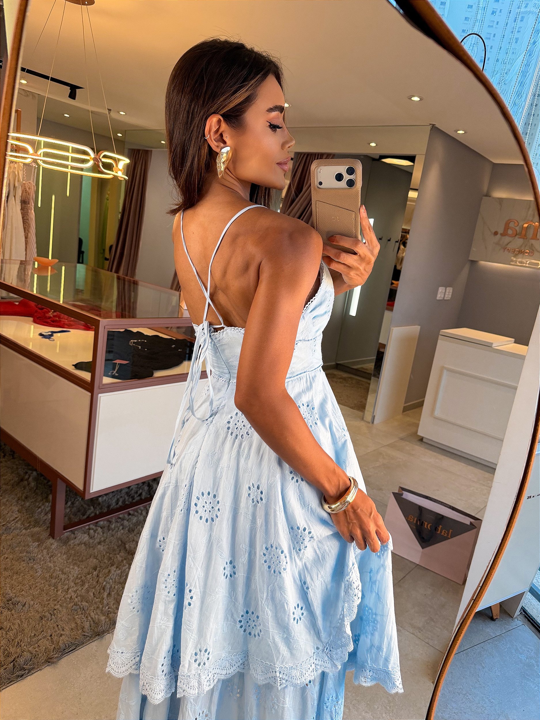 Vestido Mullet Dream Azul - Labonna