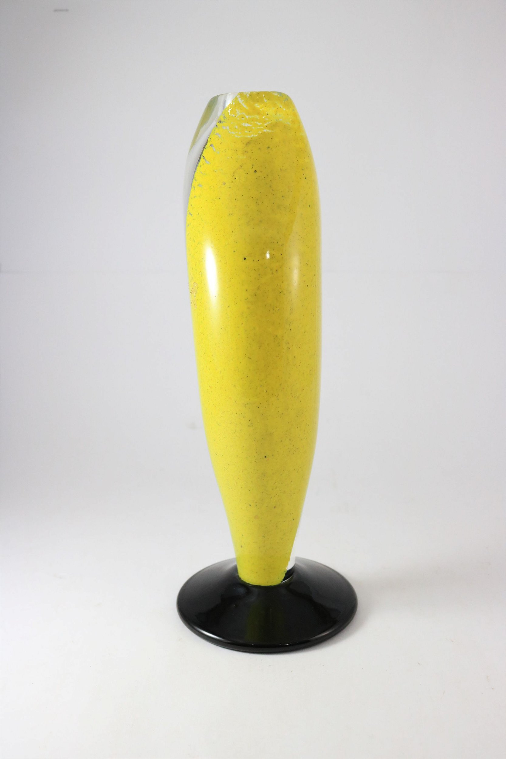 Leonardo 14083 Vaso Solifleur Swirl In Vetro Soffiato A Bocca - 20 Cm, Design Elegante Per Fiori Singoli