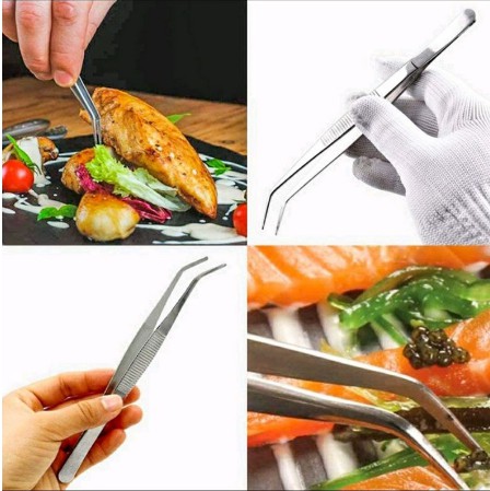 Pince De Présentation Inox De Buyer - Longueur 16 Cm - Référence B447152 - Neuf