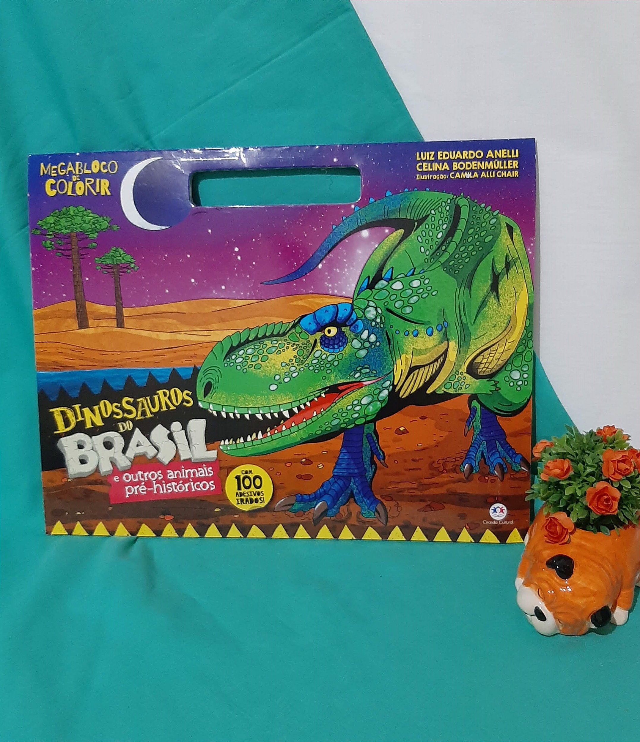 Livro Para Colorir - Dinossauros Fantásticos
