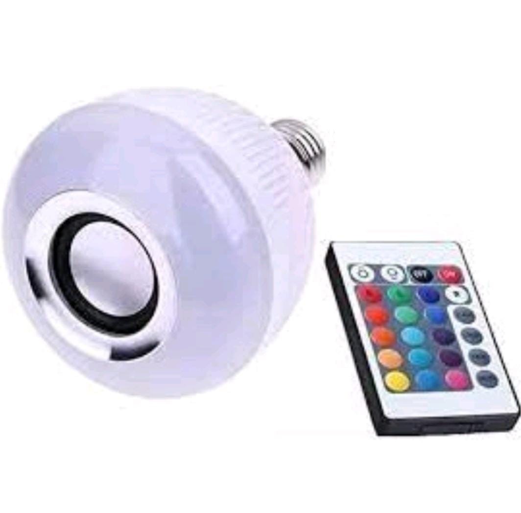 Lâmpada Musical RGB Bluetooth 6W com Controle - Shop do Led - Tudo em  iluminação