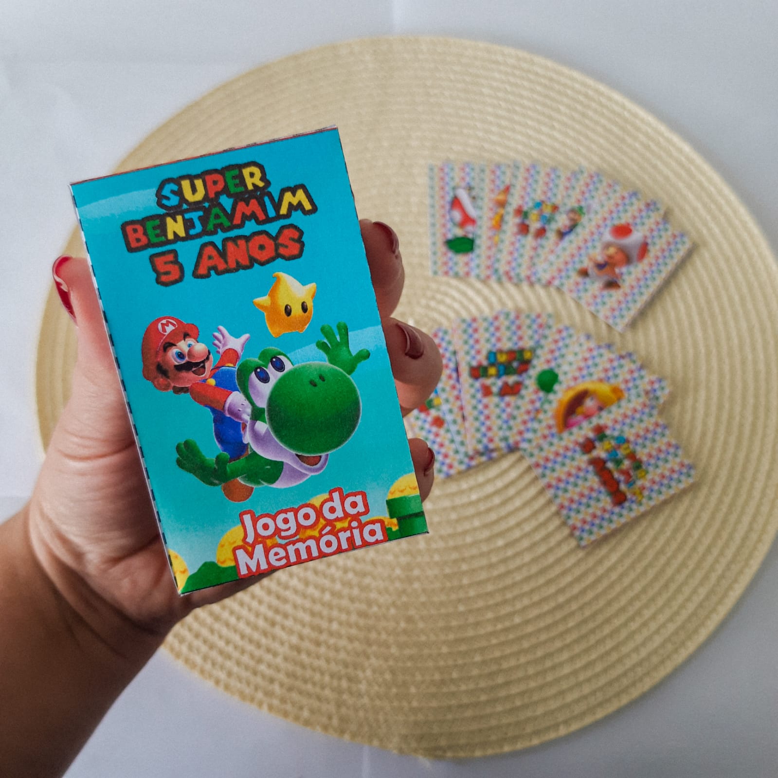 Jogo da Memória Personalizado • Caixa com Cartas