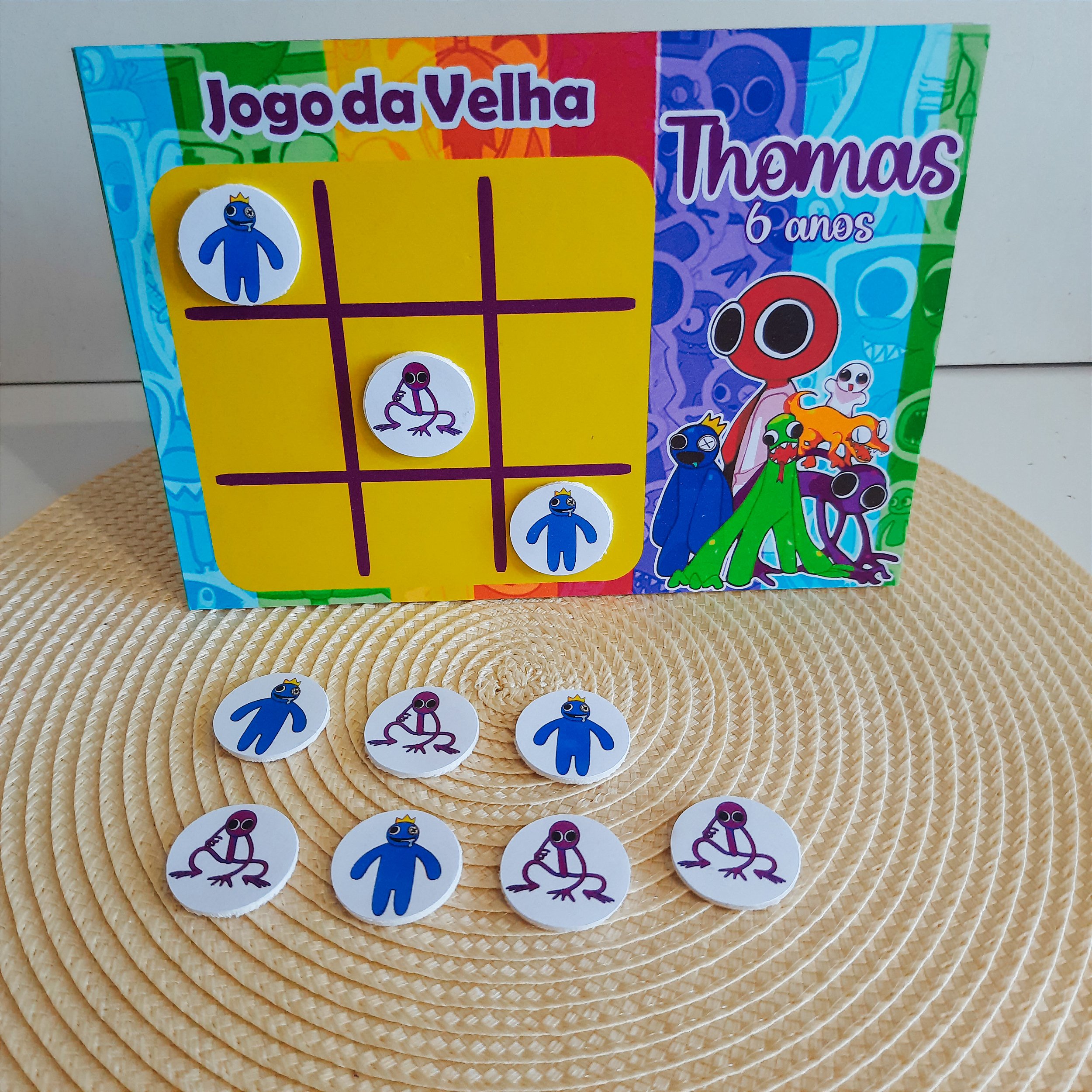 Thomas e seus amigos jogo da velha