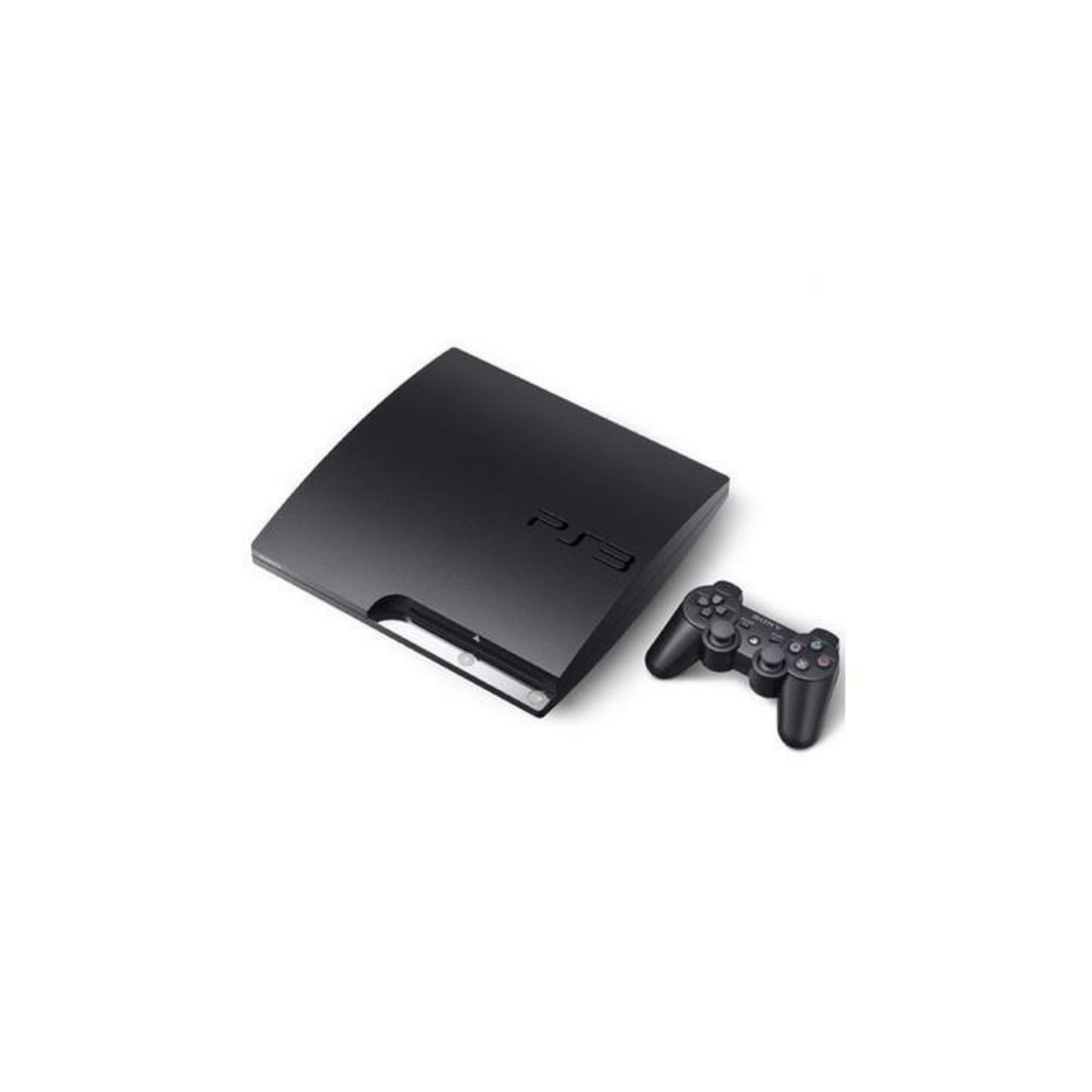 Console Playstation 3 Slim 120gb 2 Controles 5 Jogos - Usado