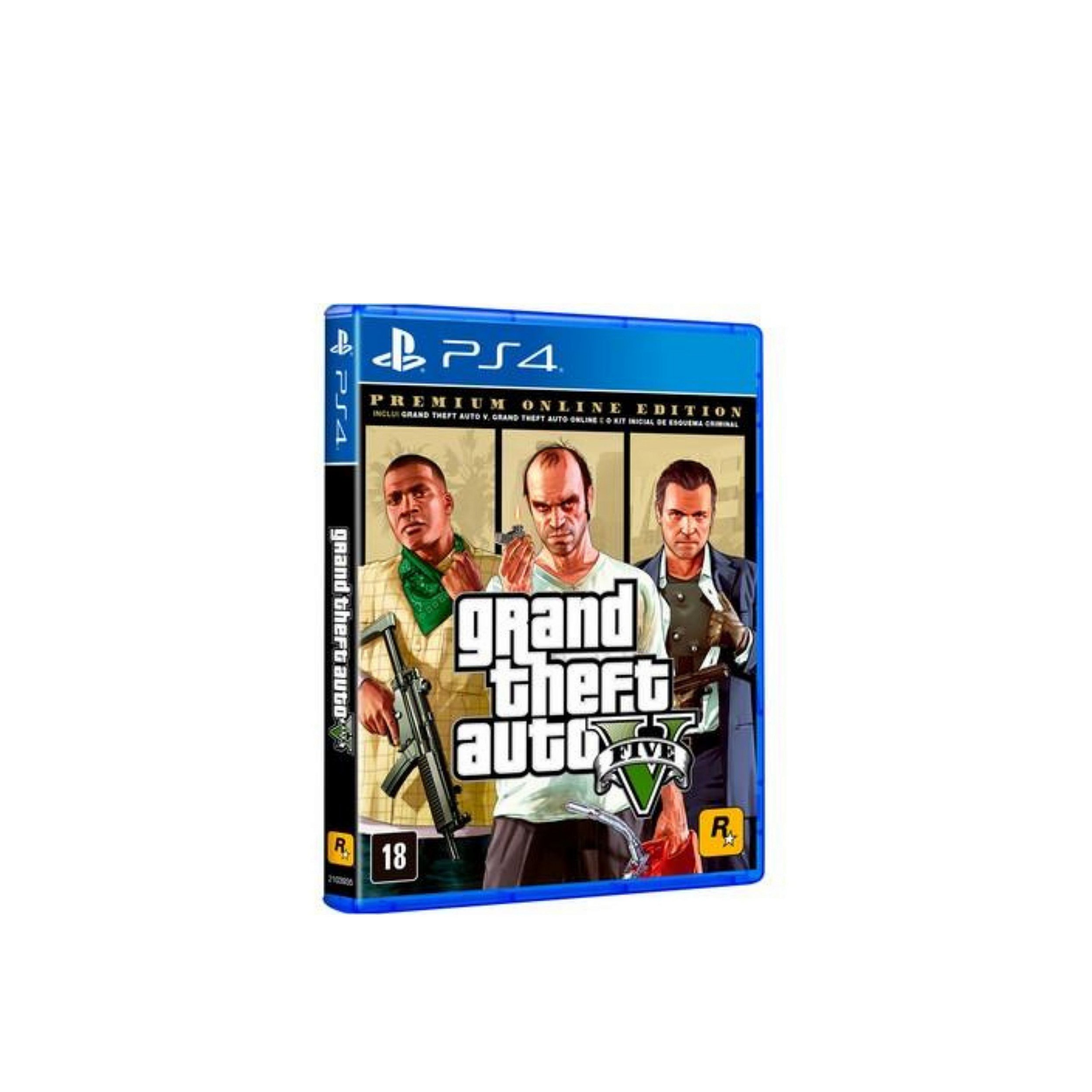 Grand Theft Auto V Premium Edition Ps4 #1 (Sem Código) (Com Detalhe) (Jogo  Mídia Física) - Arena Games - Loja Geek
