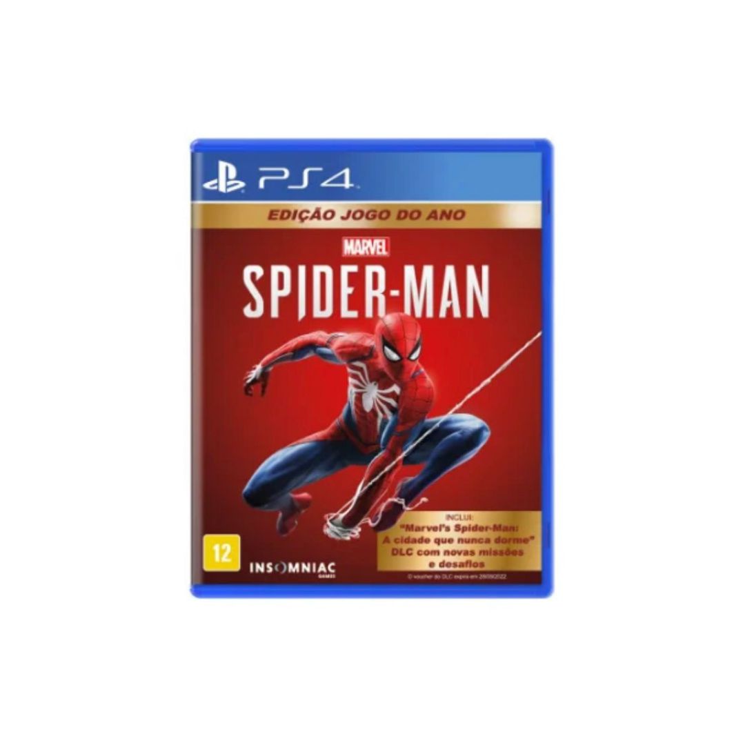 Spider Man edição jogo do ano PS4 LACRADO