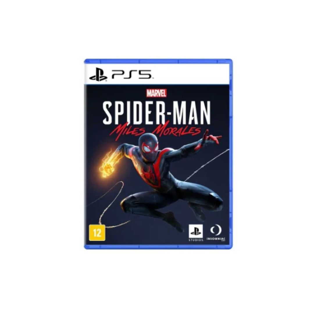 Jogo Marvels Spider-man Miles Morales Ps5 Br Midia Fisica