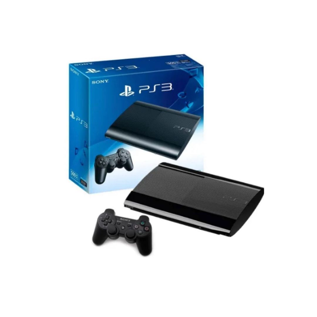 Console Sony PS3 Playstation 3 Slim 160GB com 1 Controle sem Fio e