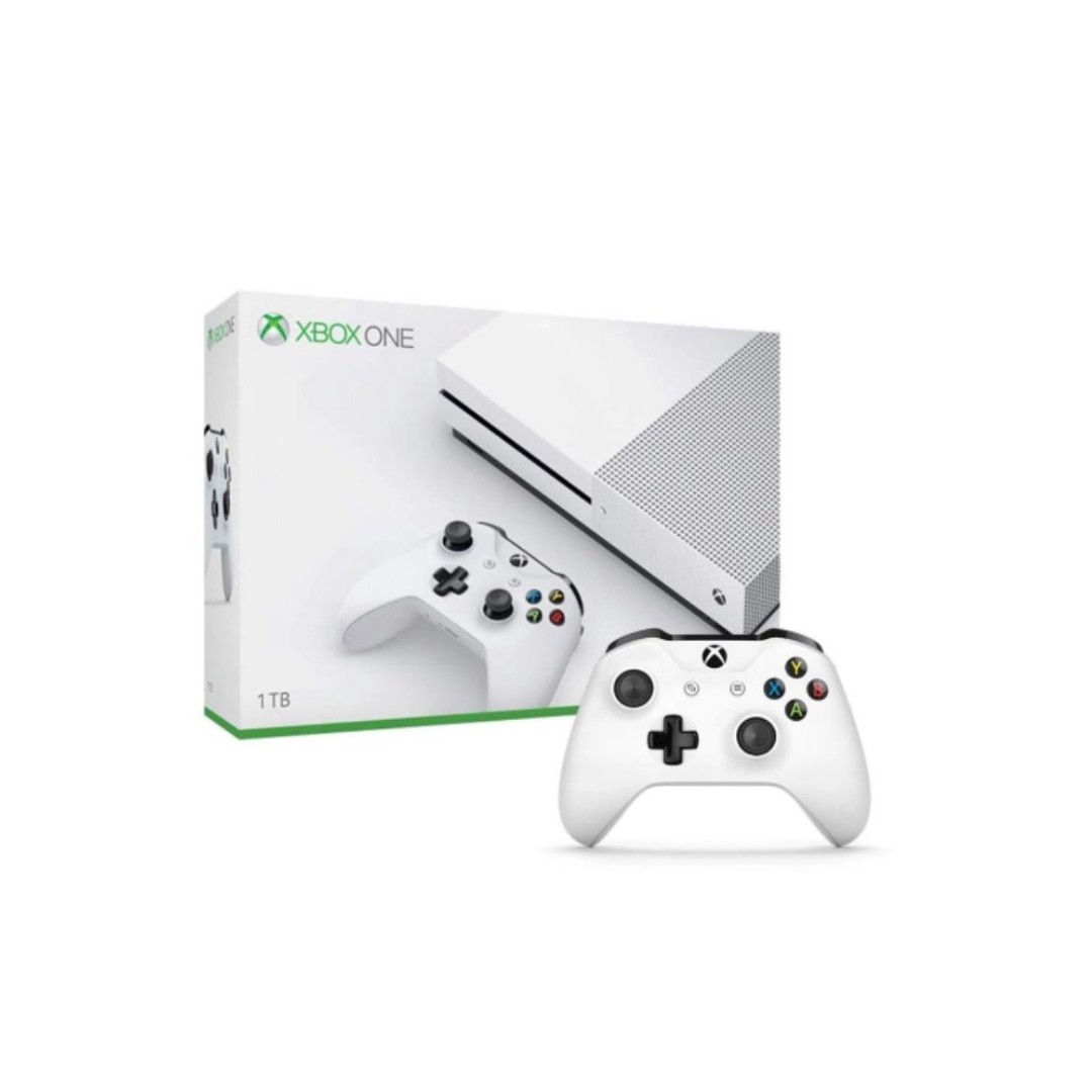 Microsoft Xbox One S 1TB Standard - LOJA CYBER Z - Loja Cyber Z