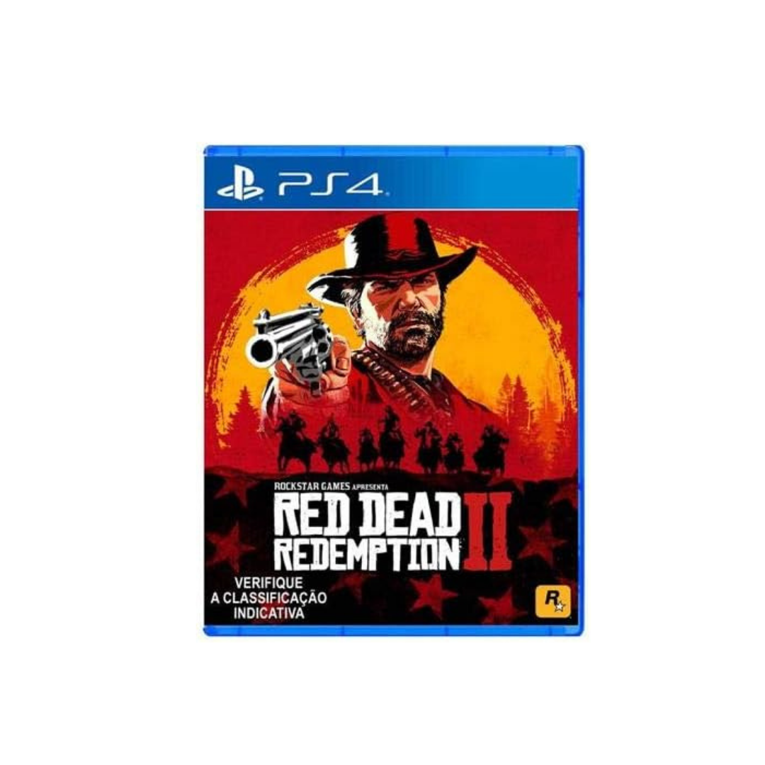 Jogo Game Red Dead Redemption 2 Midia Fisica PS4 - Rockstar