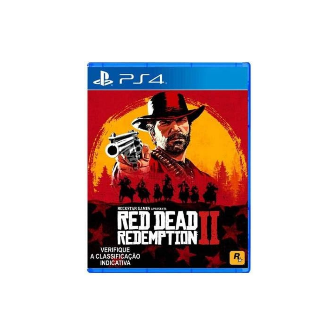 Jogo Red Dead Redemption 2 ps4 midia fisica lacrado