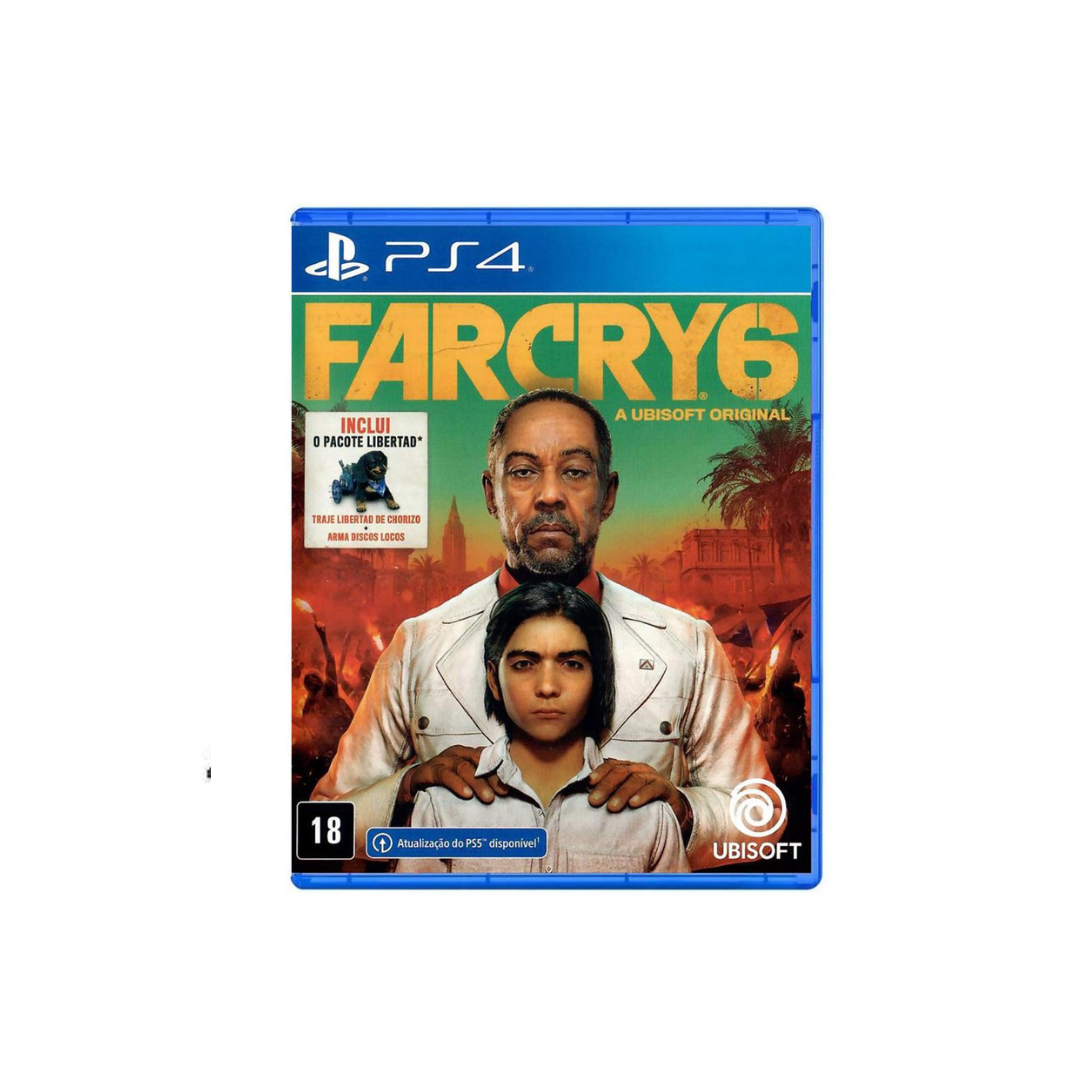 Far Cry 6 Ps4 Mídia Física Novo Lacrado - Aloja
