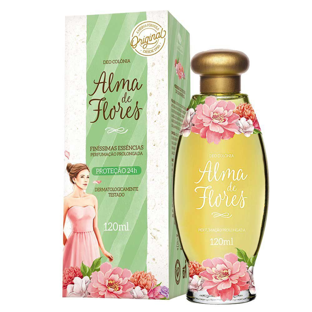 Alma de Flores Deo Colônia Clássico 120ml - Padron Perfumaria