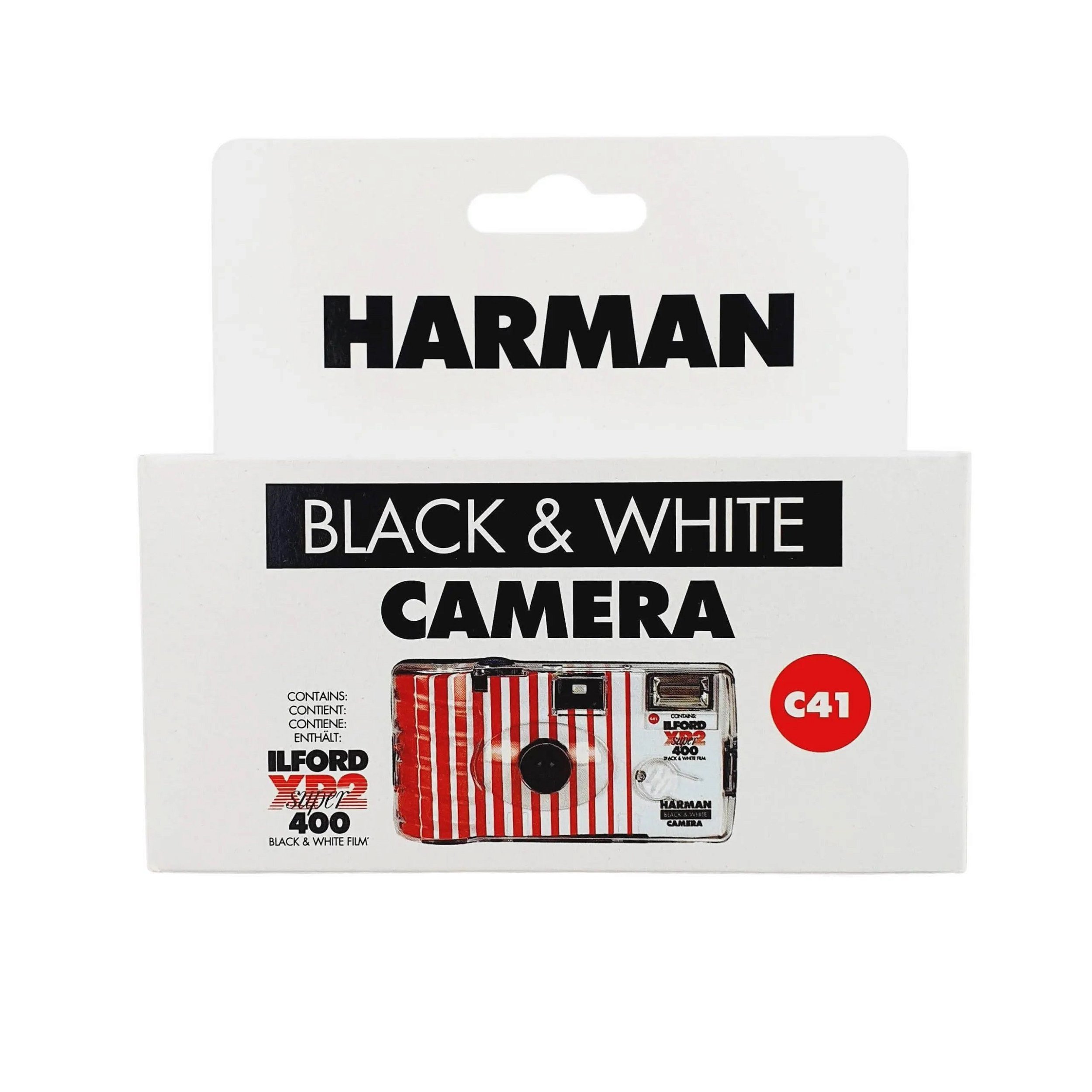 harman black and white camera c41