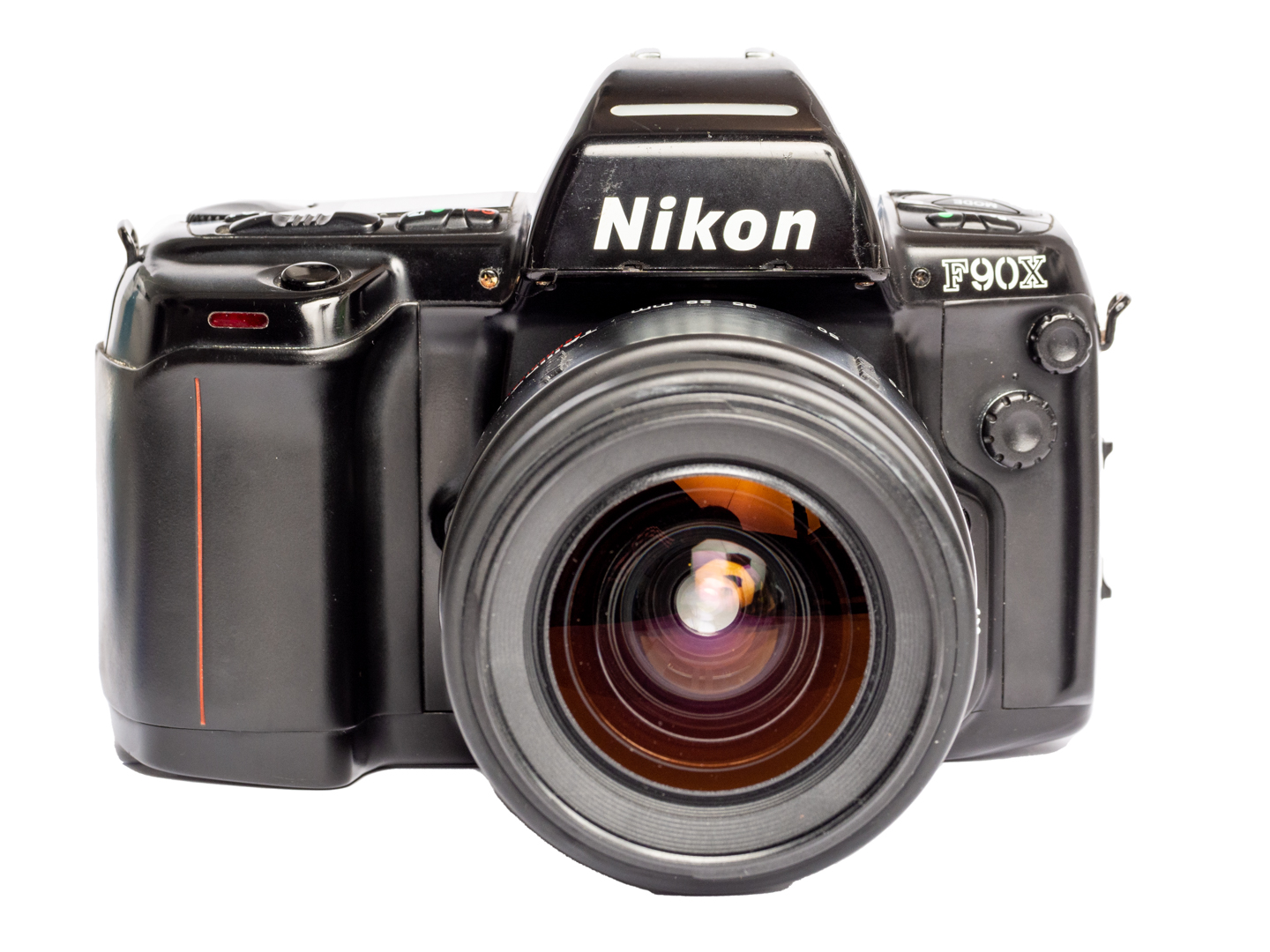 Câmera 35mm - Nikon F90x (8.5) + Lente Tamrom 28-80mm (9/10) + Alça Nova +  Case + Filme - Foto com Filme