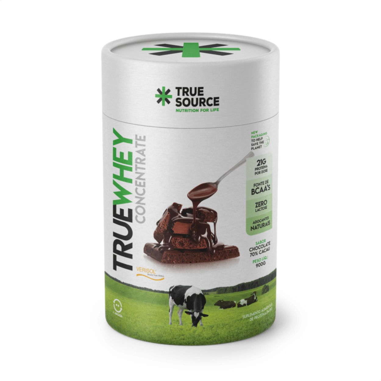 True Whey Concentrado 900g True Source - BioUp - Suplementos e
