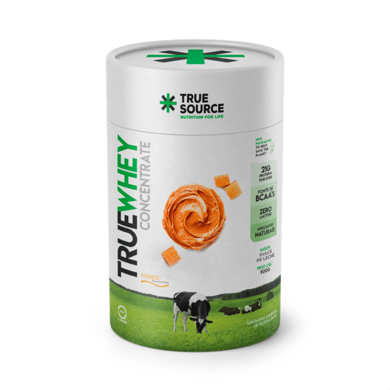 True Whey Concentrado 900g True Source - BioUp - Suplementos e