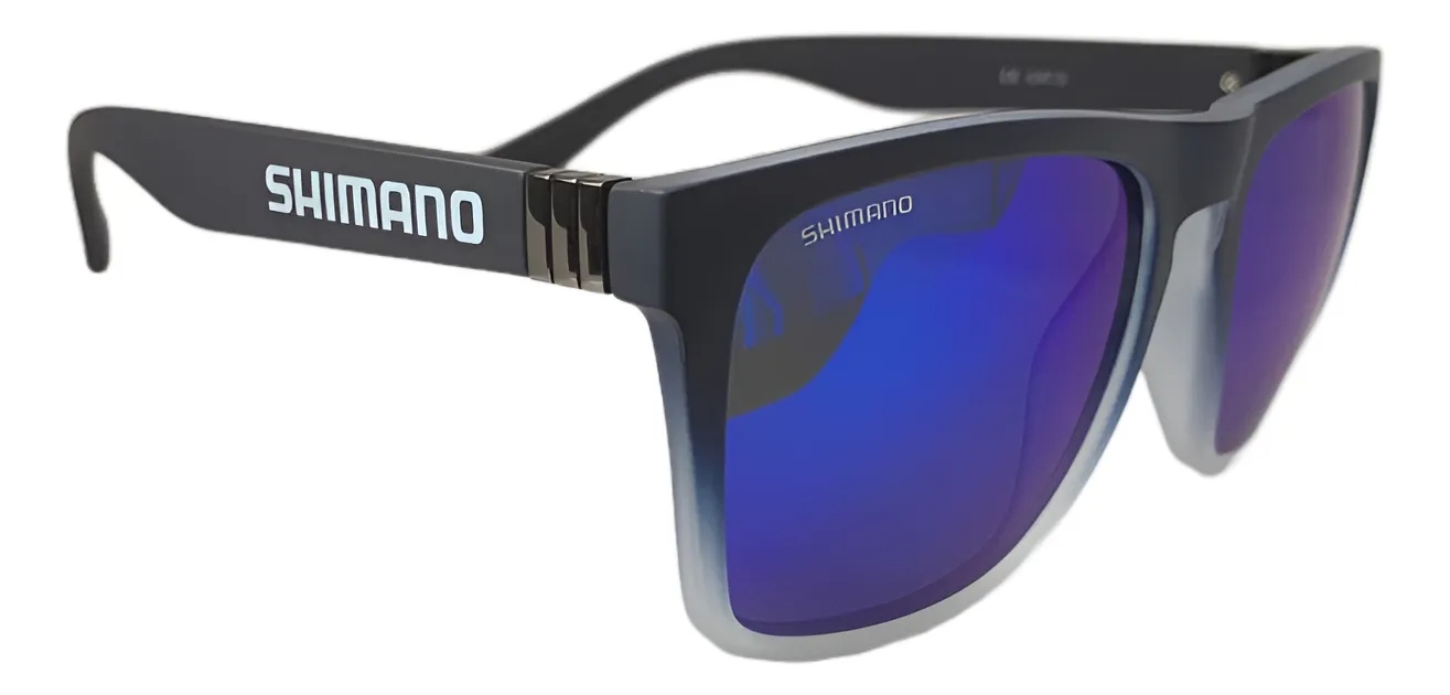 Óculos De Sol Shimano Abyss Navy Fade Azul Polarizado - Piovezan Pesca
