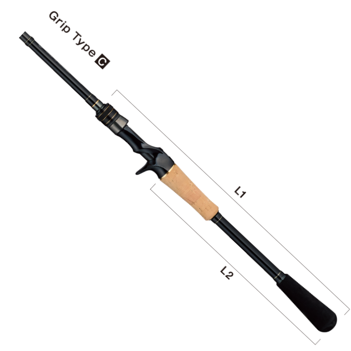 Vara Carretilha Tailwalk Fullrange C66XH 6'6 15-25lb - Piovezan Pesca