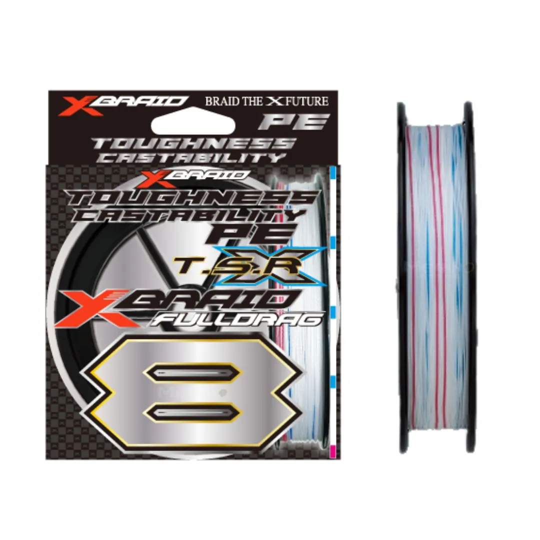 Linha Multifilamento XBraid Fulldrag X8 TSR 300m - Piovezan Pesca
