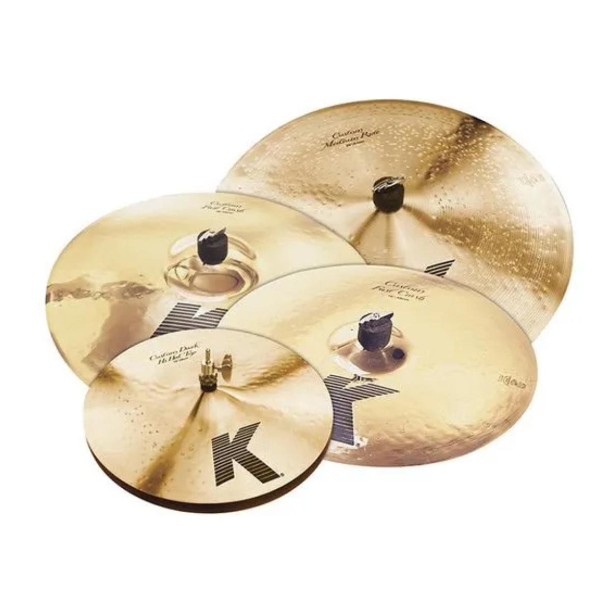 KIT PRATOS ZILDJIAN K CUSTOM WORSHIP 14 , 16 , 18 , 20 B20 - KMG